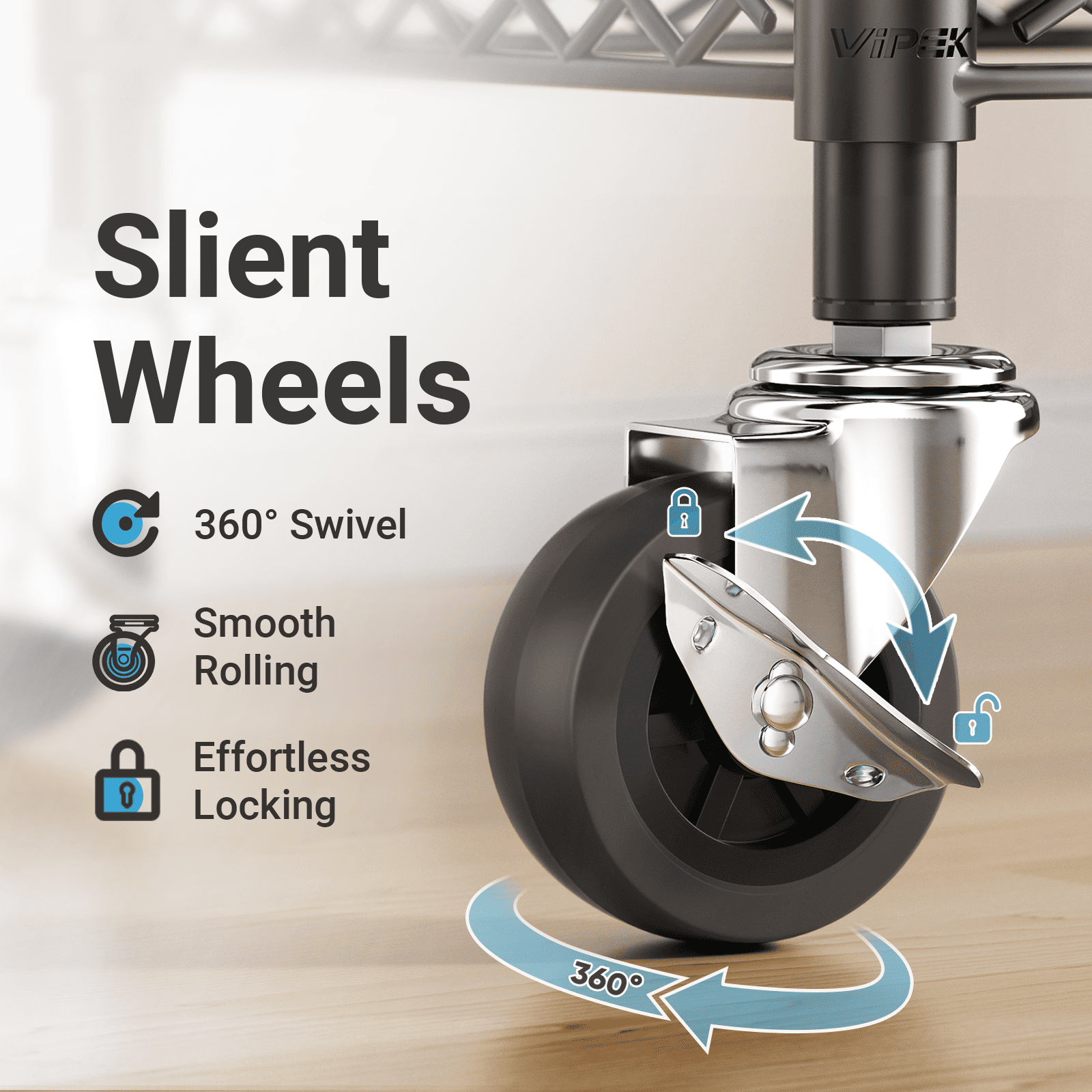 VIPEK R2C Plus Rolling Garment Rack