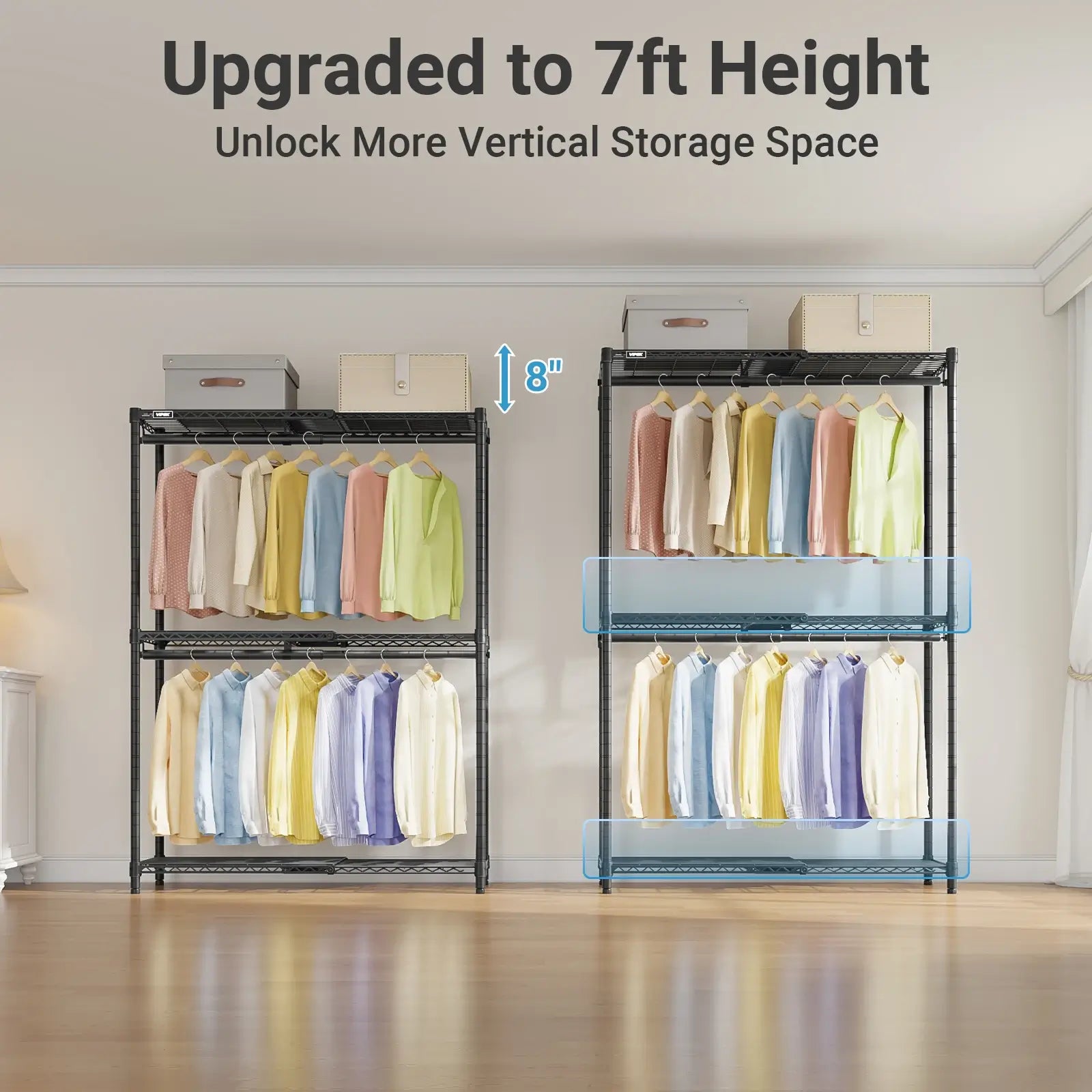 VIPEK X1 Max Expandable Clothes Rack