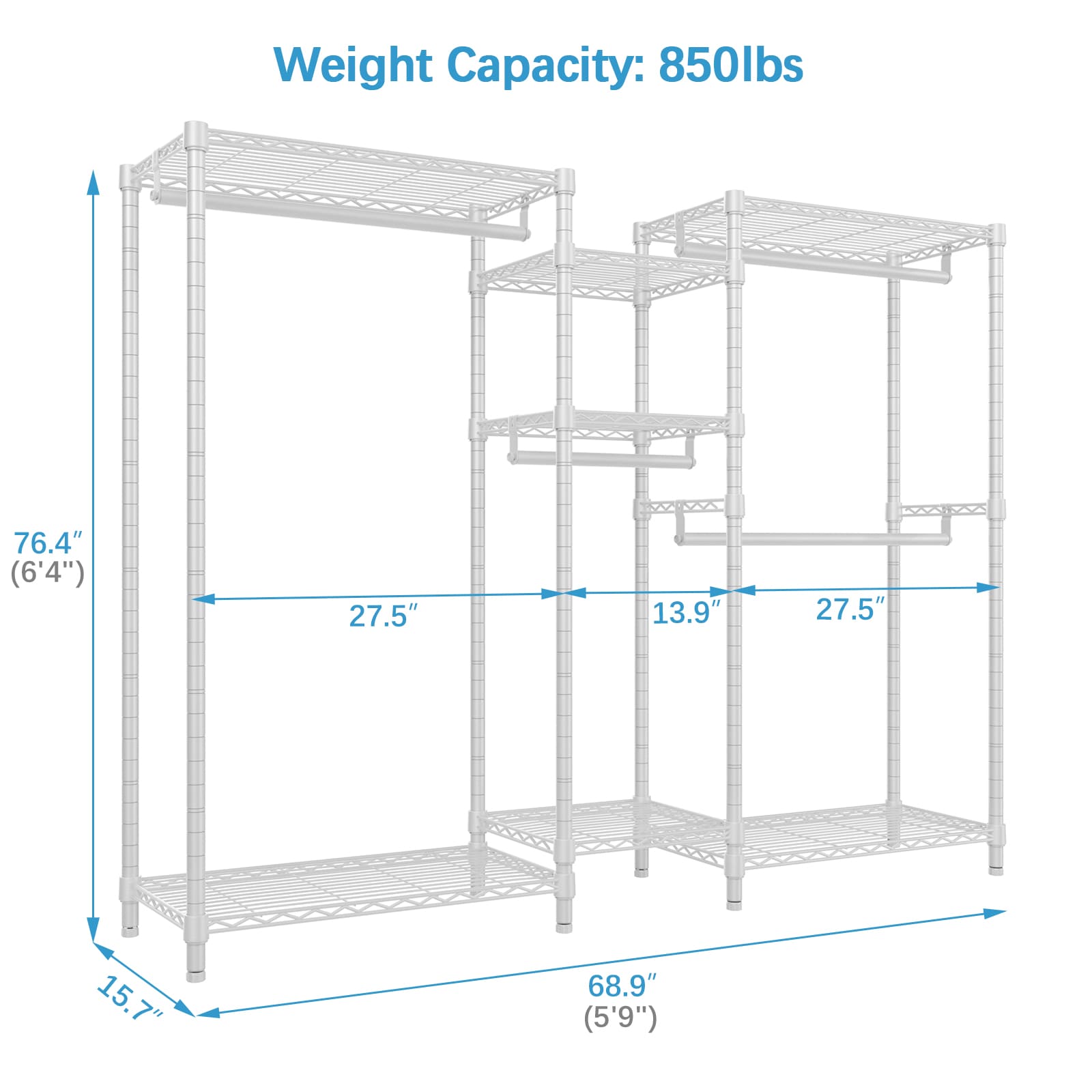 VIPEK Classic V6 Clothes Rack