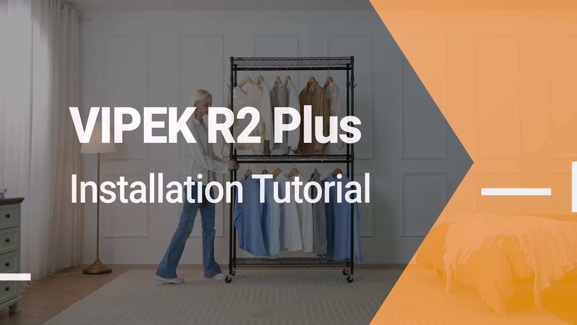 VIPEK R2 Rolling Clothes Rack