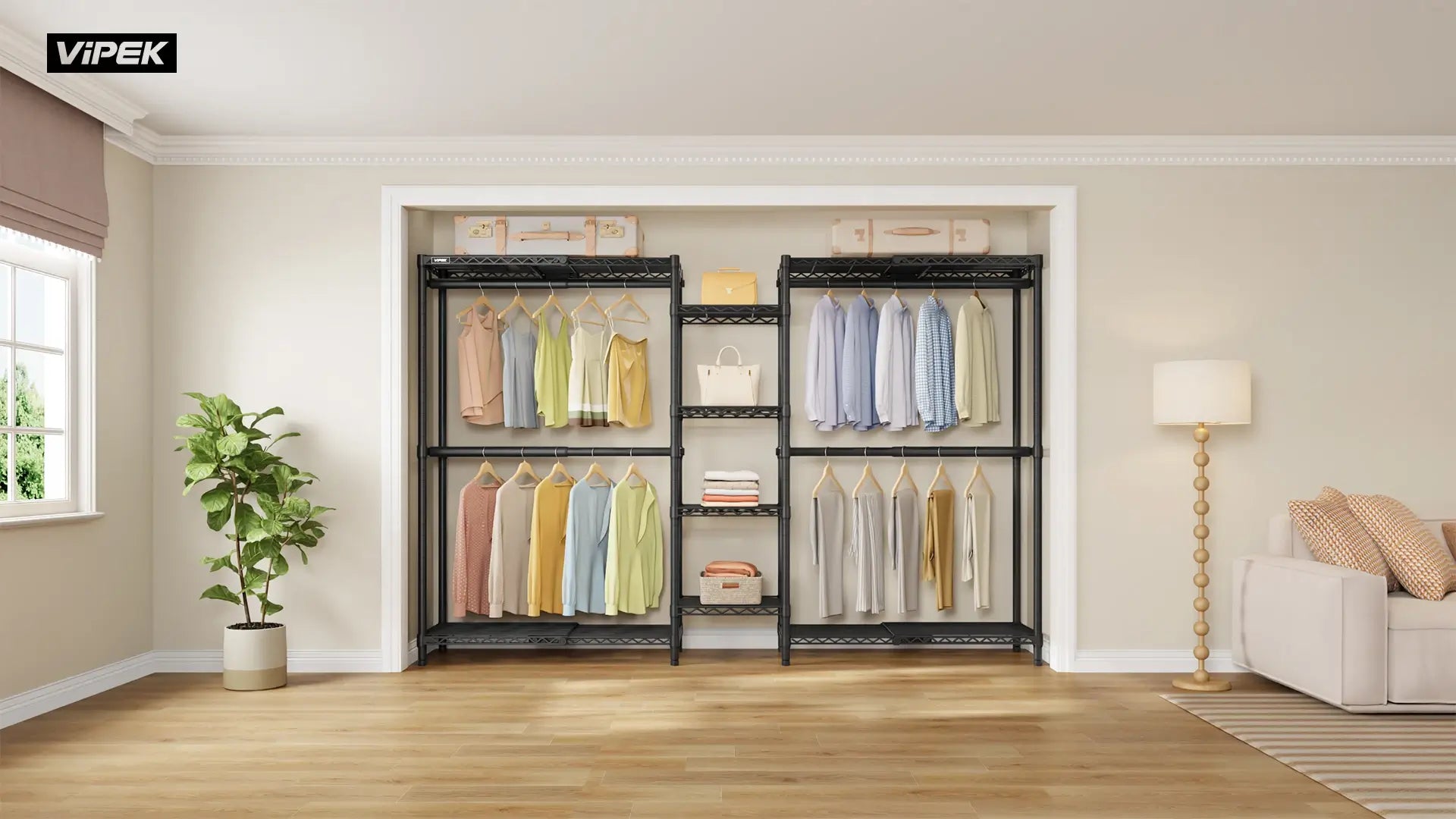 VIPEK X1 Expandable Clothes Rack