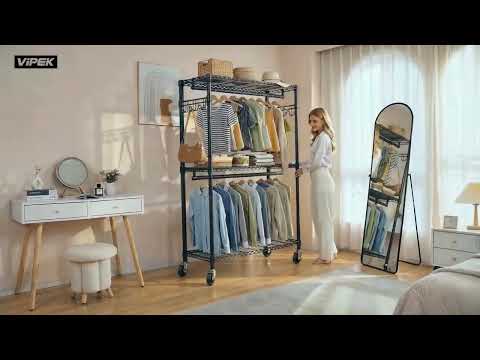 VIPEK R2 Plus Rolling Clothes Rack