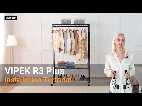 VIPEK R3 Plus Rolling Clothes Rack